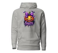Spooky Season - Sudadera unisex con capucha para adultos, diseño divertido y aterrador de Halloween, Gris carbón., L