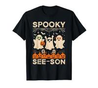 Spooky See-Son Ghost Optometrist Funny Halloween Men Women Camiseta