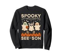 Spooky See-Son Ghost Optometrist Funny Halloween Men Women Sudadera