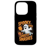 Spooky Serves & Ghostly Smashes Pickleball Carcasa para iPhone 14 Pro