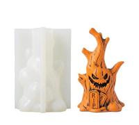 Spooky Silicone Casting Molds Reusable Haunted Tree Form Handmade Decor