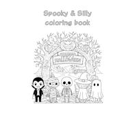 Spooky & Silly coloring book