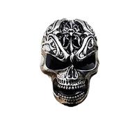 Spooky Skull Car Vent Decorations | Univrsal Halloween Car Diffuser Clip for Fragance, Skeleton Dashboard Decor for Scary Themed Ride, Auto Interior Accessories for Horror Fans, Skull Charm