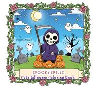 Spooky Smiles: Cute Halloween Coloring Book