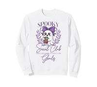 Spooky Social Club, Graciosos y Lindos Demonios Amantes de los Fantasmas de Halloween Sudadera