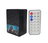 Spooky Sound FX Box - dispositivo de audio de terror, altavoz digital compacto con control de volumen, máquina decorativa de gritos para dormitorios escolares, interiores de automóviles