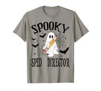 Spooky Sped Director Escuela de Halloween Camiseta