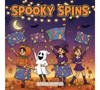 Spooky Spins: colorguard halloween coloring book