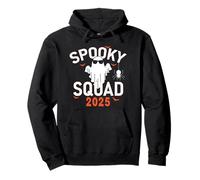 Spooky Squad 2025 Scary Halloween Bat Boo Sudadera con Capucha