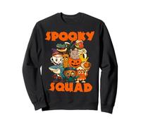 Spooky Squad Halloween Matching Italian Brainrot Meme Niños Sudadera