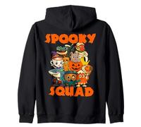 Spooky Squad Halloween Matching Italian Brainrot Meme Niños Sudadera con Capucha