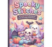 Spooky Stitches: A Pastel Goth Coloring Book - 50+ Creepy Cute Illustrations for Stress Relief and Mindfulness: Whimsigoth Aesthetic Horror, Hygge ... Kawaii: Cute but Creepy Coloring Books)