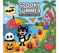 Spooky Summer: Cute & Easy Coloring Page