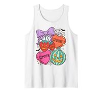 Spooky Summer Strawberry Halloween Jack O Lantern Camiseta sin Mangas