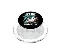 Spooky Summer Summerween Esqueleto Fantasma Playa Halloween PopSockets PopGrip para MagSafe