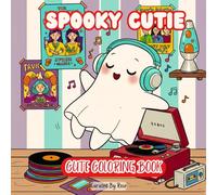 Spooky & Sweet: A Halloween Coloring Book for Adults and Teens | A Fun and Whimsical Collection of Spooky Ghosts, Pumpkins, and Witches for Stress Relief and Relaxation