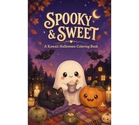 Spooky & Sweet: A Kawaii Halloween Coloring Book of Cozy Hauntings, Friendly Ghosts, and Pumpkin Patch Companions