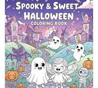 Spooky & Sweet Halloween Coloring Book