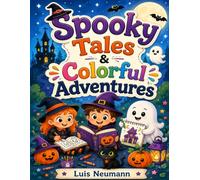 Spooky Tales & Colorful Adventures: A Fun Halloween Coloring Book for Kids with Stories and Valuable Lessons (Boo & Bloom: Halloween Story & Coloring Adventures)