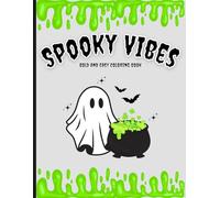 Spooky Vibes Bold and Easy Coloring Book