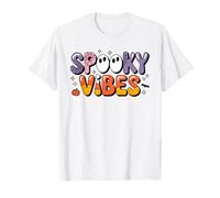 Spooky Vibes Cute Halloween Gifts for Kids & Adult Camiseta