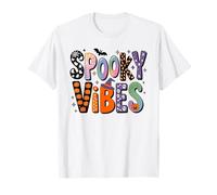 Spooky Vibes Cute Halloween Gifts for Kids & Adult Camiseta