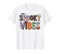 Spooky Vibes Cute Halloween Gifts for Kids & Adult Camiseta