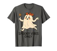 Spooky Vibes es Solo un Lindo Fantasma Divertido para Halloween Camiseta