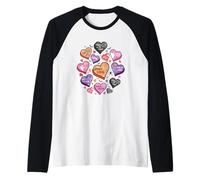 Spooky Vibes Haunt Me Truco o Trato Camiseta Manga Raglan