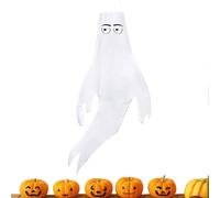 Spooky Wind Socks - Halloween Ghost LED Windsock Dangle Flags