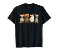 Spooky Witch Boo Rat Keeper Funny Halloween Costum Girl Boy Camiseta