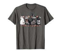 Spooky Witch Boo Rat Keeper Funny Halloween Costum Girl Boy Camiseta