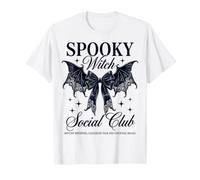 Spooky Witch Social Club Witchy Halloween Coven Apparel Camiseta