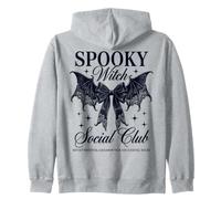 Spooky Witch Social Club Witchy Halloween Coven Apparel Sudadera con Capucha