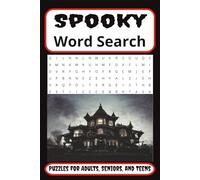 Spooky Word Search: Easy-to-Read Print about Ghost Stories, Creepy Creatures, Urban Legends, and More | 6x9 inches, 110 pages | 50+ puzzles… Gift for Vacations, Holidays, and Free Time