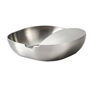 Spoon Rest Stainless Steel - 4,72 x 3,94 x 1,38 pulgadas Self-Standing Stainless Steel Utensils Rest - Counter Cookware Holder,for Spoon Spatula Kitchen Counter Stove Cooking Home