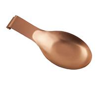 Spoon Rest Utensil Holder Spatula Ladle Stainless Steel for Kitchen Cooking Counter Stove Top Rose Gold Spoon Rests
