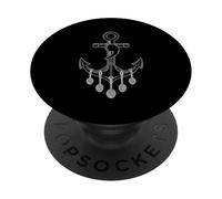 Spoon Theory Anchor Punto y Coma Enfermedad Crónica Salud Mental PopSockets PopGrip Adhesivo