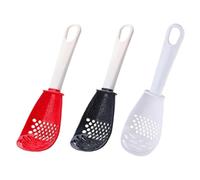 Spoons Cooking, 3X Stirring Spoons Set, Colander Cookware Skimmer Tools, Heat-Resistant Durable Design, for Apartment, Canteen, Home Kitchen, Baking Shop, Restaurant Use