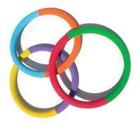 Spordas 1072079 Juego de lanzamiento con 3 anillos grandes (Foam