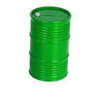 sporful Mini Oil Drum Model 5.9cm x 9.5cm (2.3" x 3.7") - Decorative Accessory, Oil Container, Fuel Barrel for 1/8, 1/10 Scale RC Cars- Verde