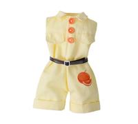 sporful Mono sin mangas a escala 1/6 para muñecas femeninas de 12 pulgadas, ropa de moda en miniatura