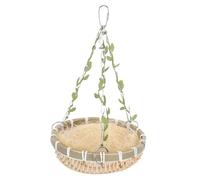 sporful Nido de loro, cama para pájaros, nido de cáscara de coco para jaula, 10 x 6.3 x 6.1 pulgadas