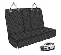 Sporgo Funda repelente al agua para perros para el asiento trasero: Funda protectora para asiento de coche, Funda para mascotas, Antideslizante y resistente a arañazos (135 x 120 cm)