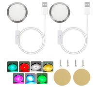 Sporgo Kit de lámparas LED para impresora 3D: 2 piezas de impresora 3D, tira de iluminación LED tira de iluminación 3D accesorios para Bambulab P1P/P1S,A1/A1 Mini, X1/X1C/X1E, modelo de lámpara LED de