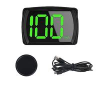 Sporgo Pantalla Digital HUD de Cabeza Para Coche: GPS Con Pantalla LCD de 3,15 x 2,13 Pulgadas, Adecuado Para Todo Tipo de Vehículos