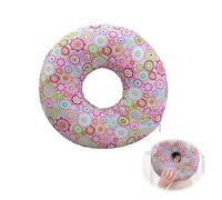 Sporgo Piercing Almohada con Orificio: Donut Almohada para Dormir Lado Piercing Almohada Oreja Relief Pillow Almohada para El Dolor Oído Piercing Dormir Lateral Cojín Donut Contra el Dolor Oído
