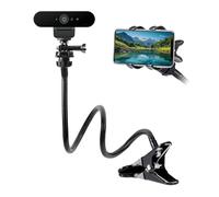 Sporgo soporte para cámara web: ajustable cuello de cisne de 25" y rosca 1/4", compatible con Logitech Webcam C925e, C922, C930, C920 y C615