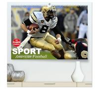 Sport. American Football (hochwertiger Premium Wandkalender 2026 DIN A2 quer), Kunstdruck in Hochglanz: Die beliebteste Sportart in Amerika in tollen Bildern