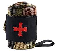 Sport-Brella Harbinger Muñequera Red Line 18" (45.72 cm) - Elasticidad de competición para máxima Estabilidad,Bucle para el Pulgar,Ajustable,Tela Duradera,Unisex,Camuflaje.